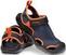 Мъжки обувки Crocs Men's Swiftwater Mesh Deck Sandal Navy/Tangerine 39-40