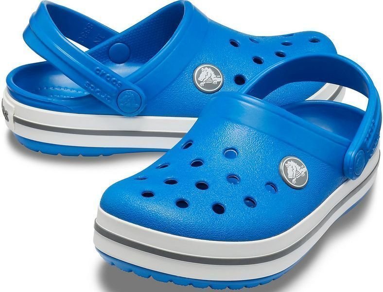Buty żeglarskie dla dzieci Crocs Kids' Crocband Clog Bright Cobalt/Charcoal 32-33