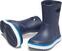 Jachtařská obuv Crocs Kids' Crocband Rain Boot Navy/Bright Cobalt 22-23