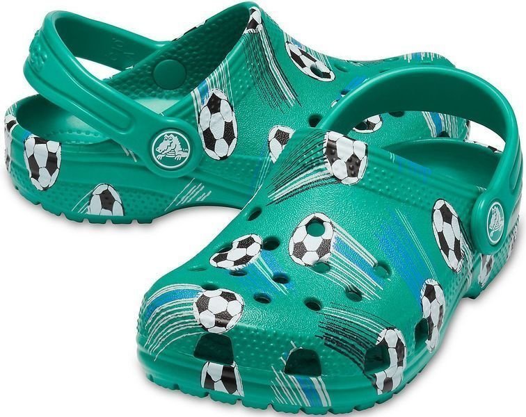 Детски обувки Crocs Preschool Classic Sport Ball Clog Deep Green 19-20