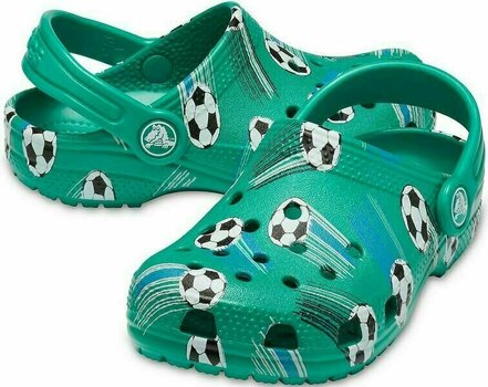 Детски обувки Crocs Preschool Classic Sport Ball Clog Deep Green 23-24 - 1