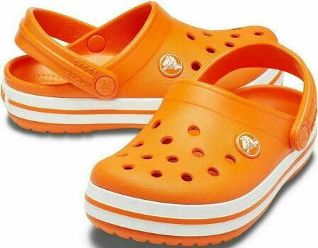 Buty żeglarskie dla dzieci Crocs Kids' Crocband Clog Orange 19-20 - 1