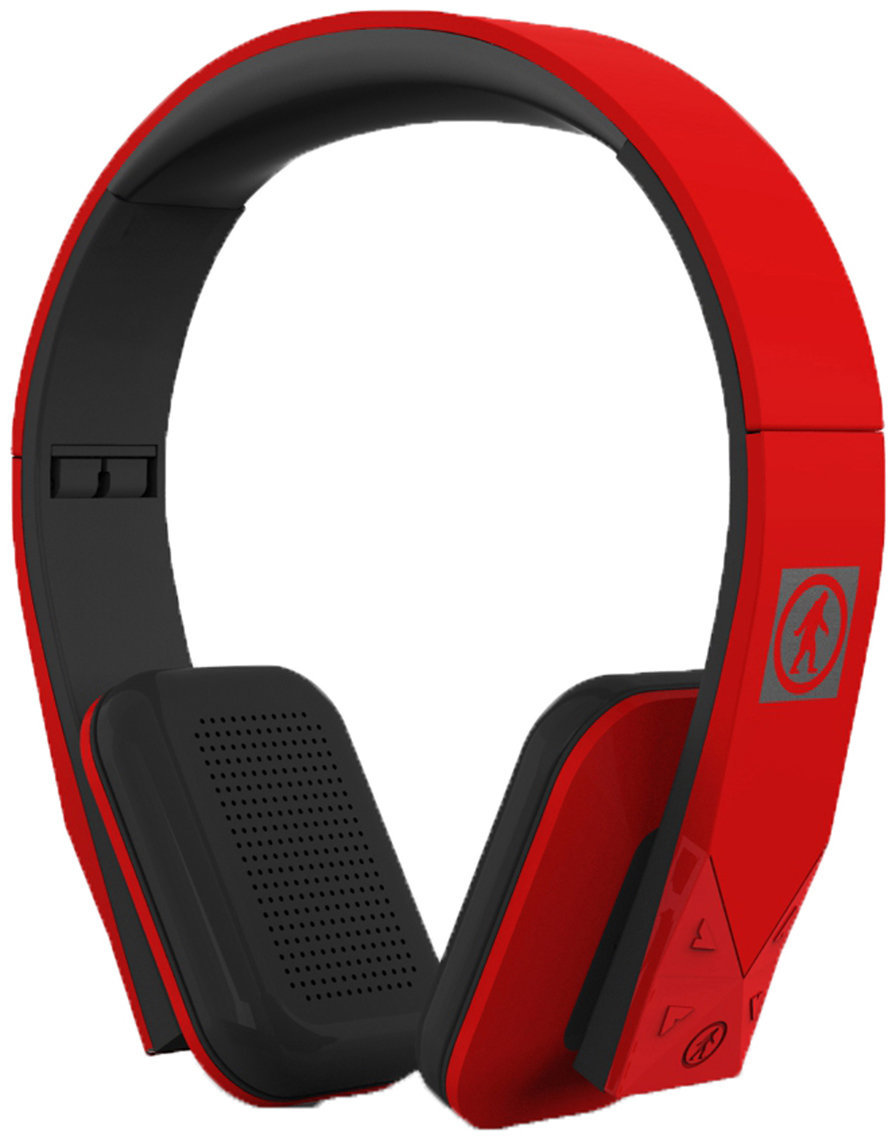 On-ear draadloze koptelefoon Outdoor Tech Tuis - Wireless Headphones - Red