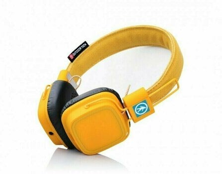 Vezeték nélküli fejhallgatók On-ear Outdoor Tech Privates - Wireless Touch Control Headphones - Mustard - 1