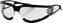 Okulary motocyklowe Bobster Shield II Adventure Gloss Black/Clear Okulary motocyklowe