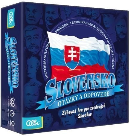 Asztali játék Albi Slovensko - Otázky a odpovede SK Asztali játék