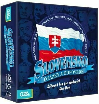 Gioco da tavolo Albi Slovensko - Otázky a odpovede - 1