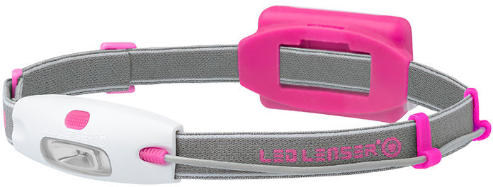 Stirnlampe batteriebetrieben Led Lenser NEO Headlamp Pink