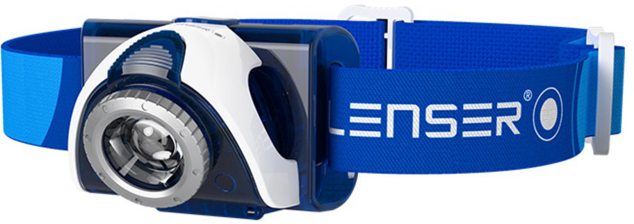 Pandelampe Led Lenser SEO 7R Headlamp Blue