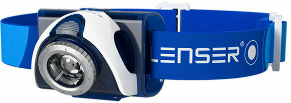 Stirnlampe batteriebetrieben Led Lenser SEO 7R Headlamp Blue - 1
