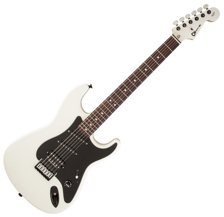 Elektrische gitaar Charvel Jake E. Lee Signature Model Pearl White