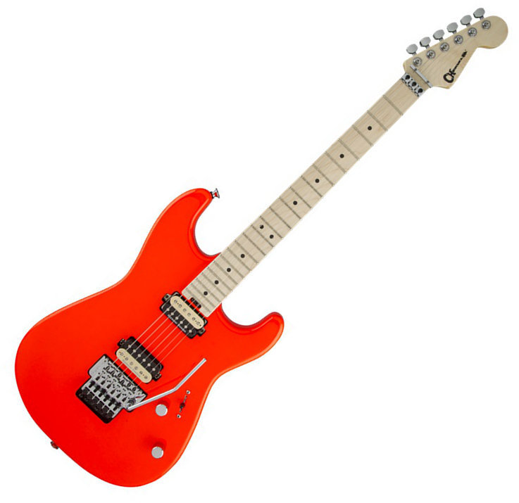 Elektromos gitár Charvel Pro Mod San Dimas Style 1 HH FR MN Rocket Red
