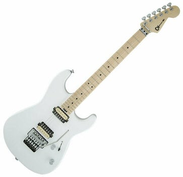 Elektrische gitaar Charvel Pro Mod San Dimas Style 1 HH FR MN Snow White - 1