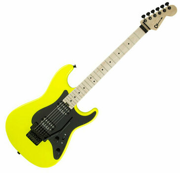 Ηλεκτρική Κιθάρα Charvel Pro Mod So-Cal Style 1 HH FR MN Neon Yellow - 1