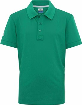 Camiseta polo Callaway Youth Solid Golf Green L - 1