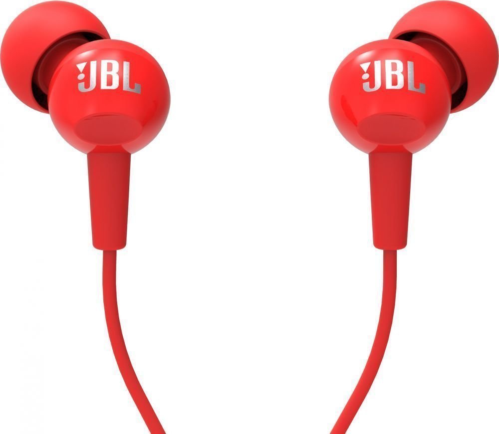 In-ear hörlurar JBL C100SI Red