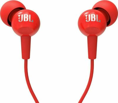 Słuchawki douszne JBL C100SI Red - 1
