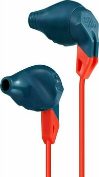 En la oreja los auriculares JBL Grip 100 Blue - 1