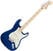 Elektrisk guitar Fender Deluxe Stratocaster MN Sapphire Blue Transparent