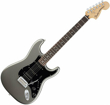 Elektrisk guitar Fender Deluxe Stratocaster HSS RW Tungsten - 1