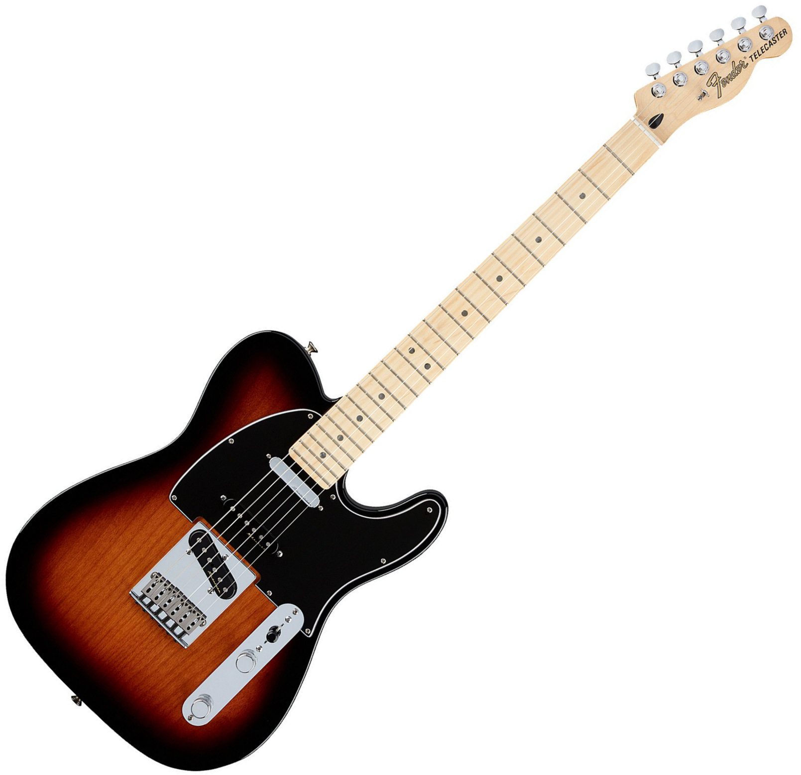 Electric guitar Fender Deluxe Nashville Telecaster MN 2-Tone Sunburst