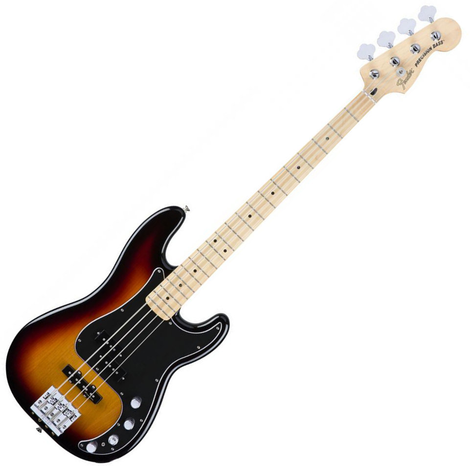 Електрическа бас китара Fender Deluxe Active Precision Bass Special MN 3-Tone Sunburst