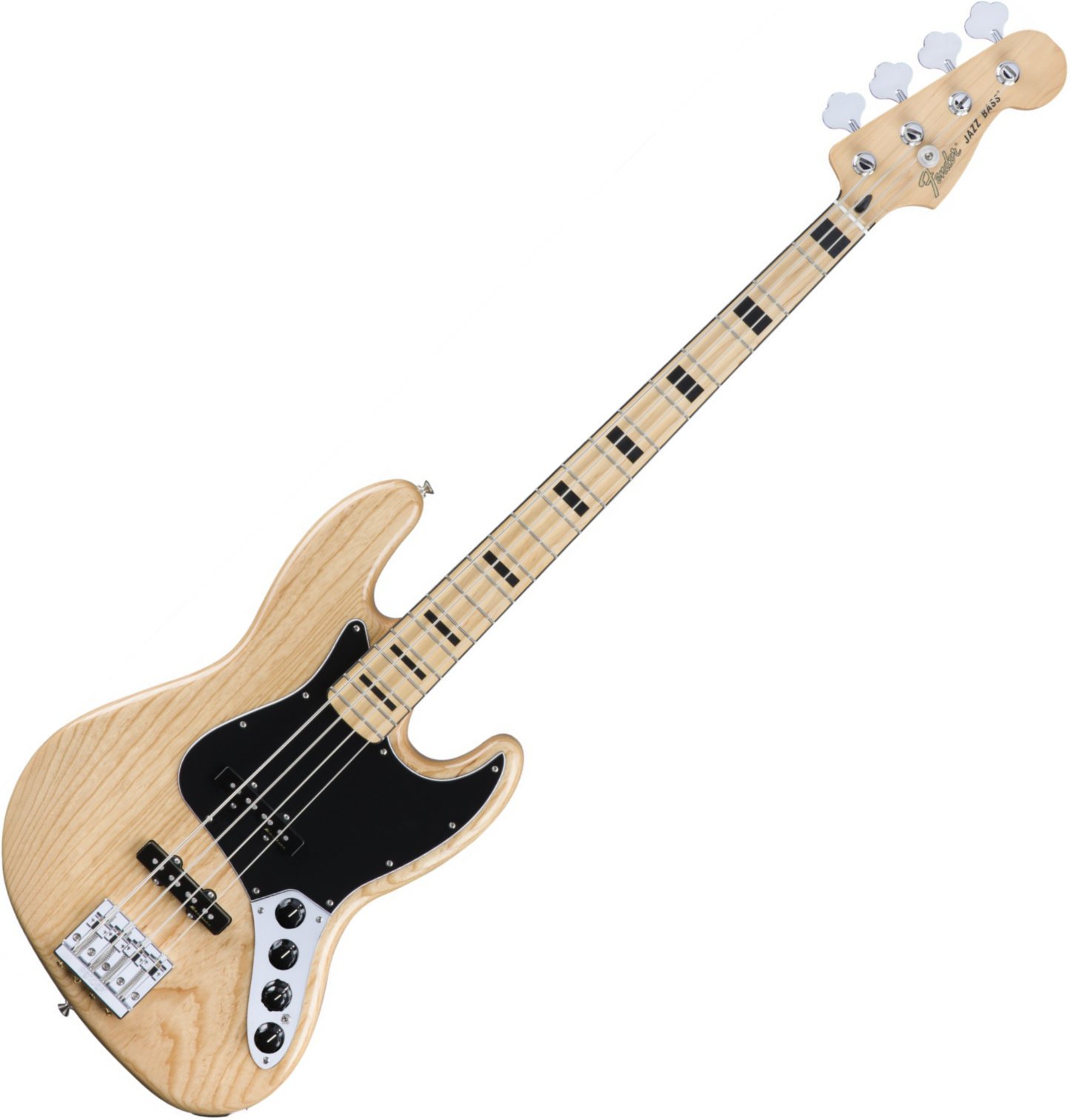 Basso Elettrico Fender Deluxe Active Jazz Bass, MN, Natural
