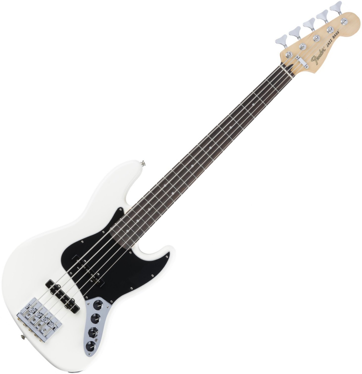 5χορδη Μπάσο Κιθάρα Fender Deluxe Active Jazz Bass V, RW, Olympic White