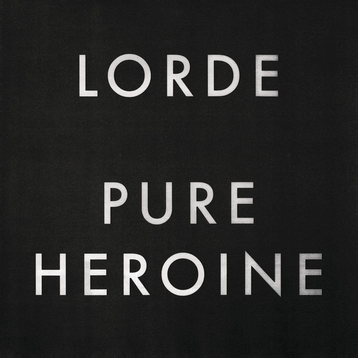 Vinyl Record Lorde - Pure Heroine (LP)