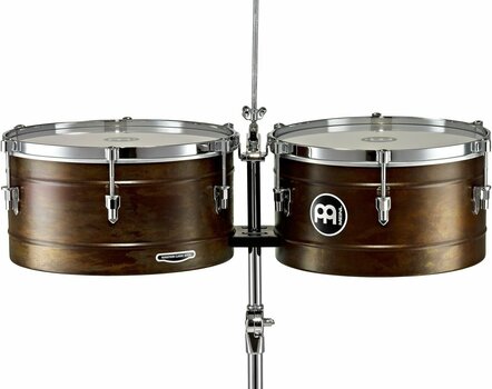 Timbales Meinl MT1415RR-M Marathon Timbales Antiqued - 1