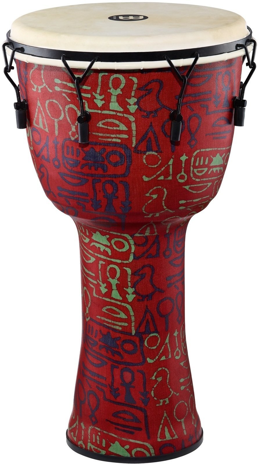 Djembe Meinl PMDJ1-XL-G Travel Pharaoh's Script 14" Djembe