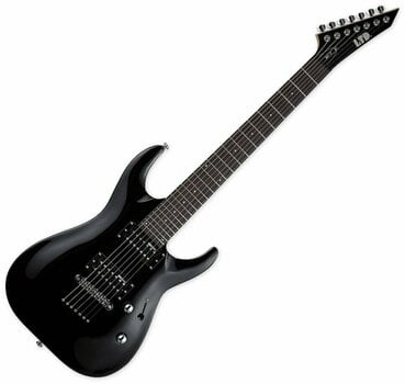 7-string Electric Guitar ESP LTD MH-17Kit Black - 1