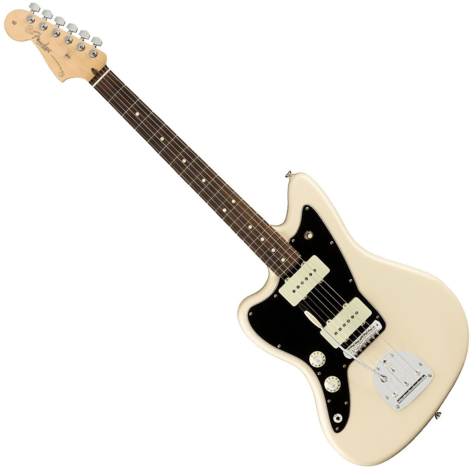 Elektrická gitara Fender American Pro Jazzmaster RW Olympic White LH