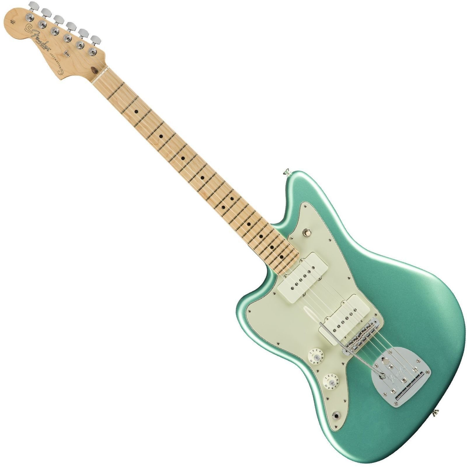 Electric guitar Fender American Pro Jazzmaster MN Mystic Seafoam LH