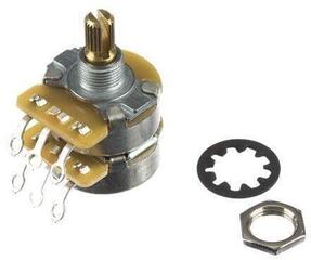 Potentiometer Fender Dual 500K/250K Split Shaft Potentiometer