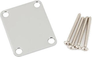 Kitarriplaat Fender 4-Bolt Vintage-Style Neck Plate ''Plain'' Chrome
