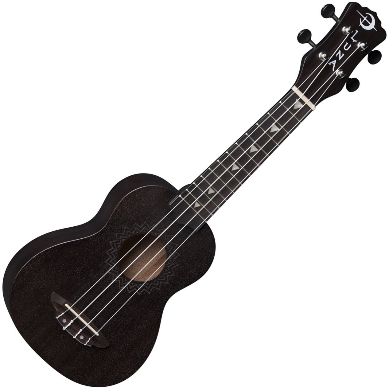 Soprano ukulele Luna UKE VMS BKS Soprano ukulele Crna