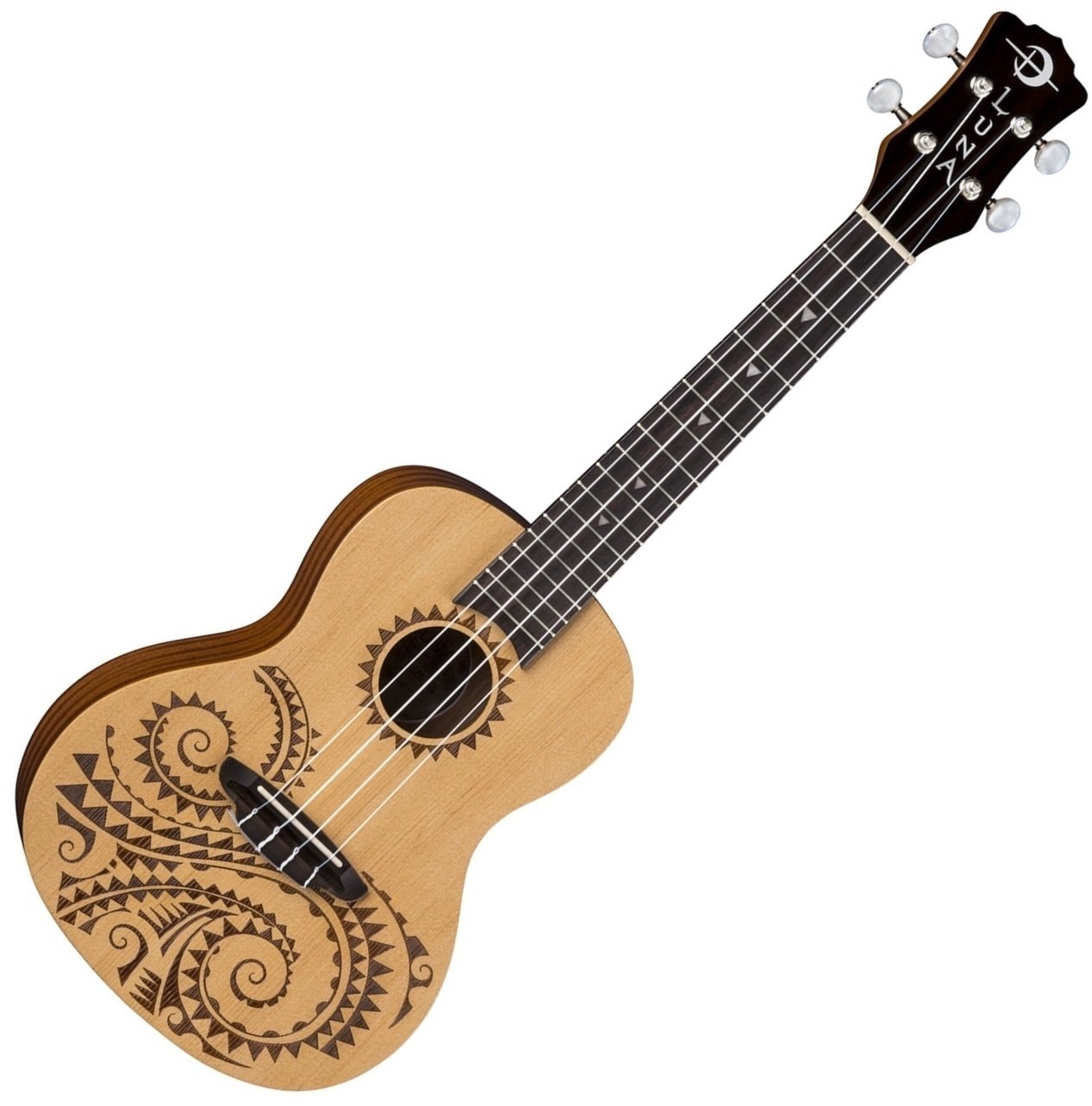 Koncertné ukulele Luna Tattoo Koncertné ukulele Hawaiian Tattoo Design