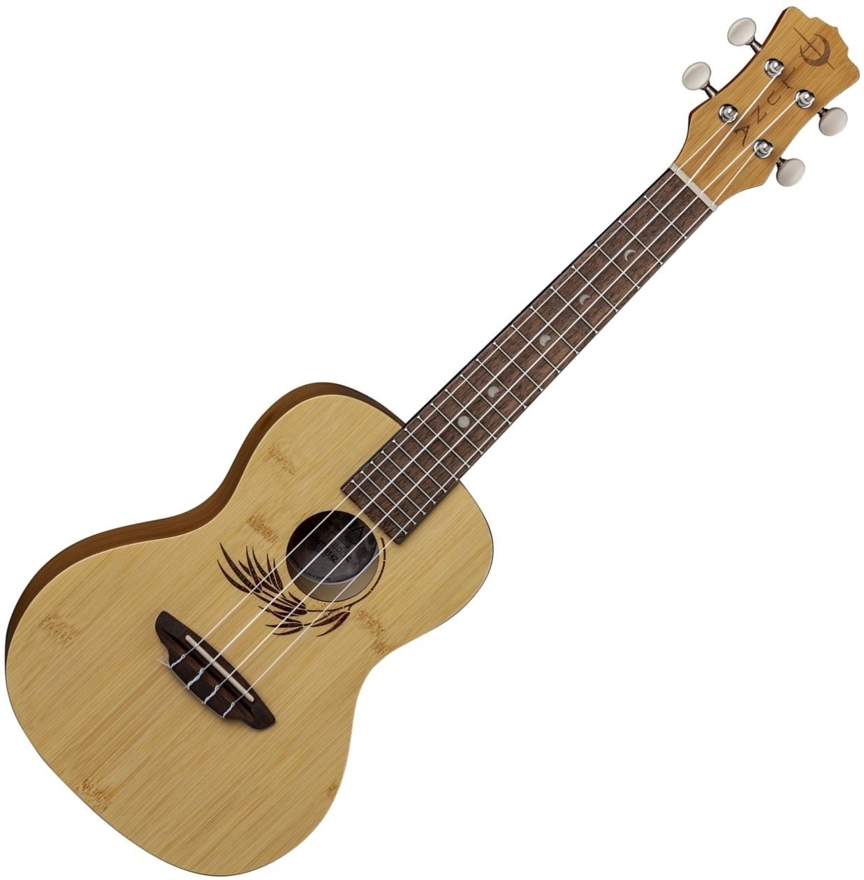 Koncertné ukulele Luna Bamboo Koncertné ukulele Natural
