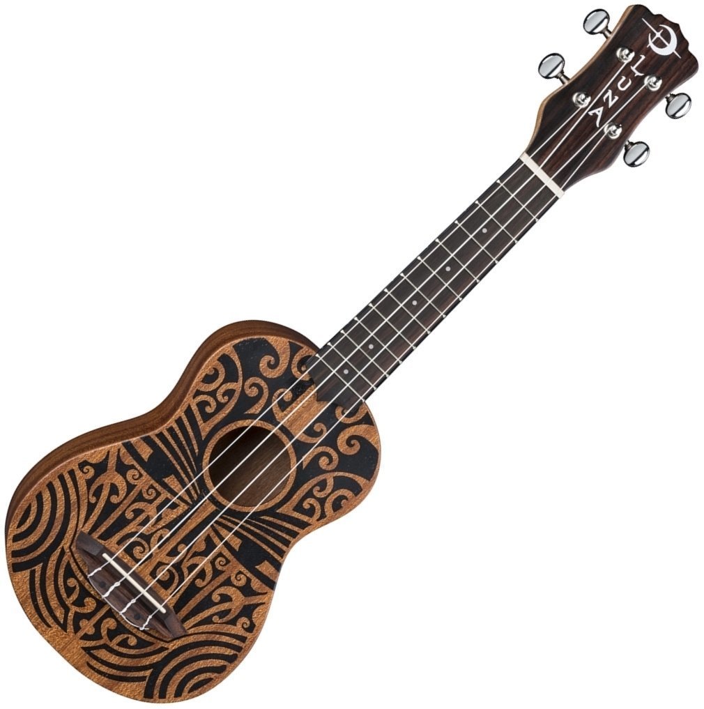 Soprano ukulele Luna UKE TRIBAL SOPRANO Soprano ukulele Tribal