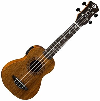 Soprano ukulele Luna UKE VMS EL Soprano ukulele Natural - 1