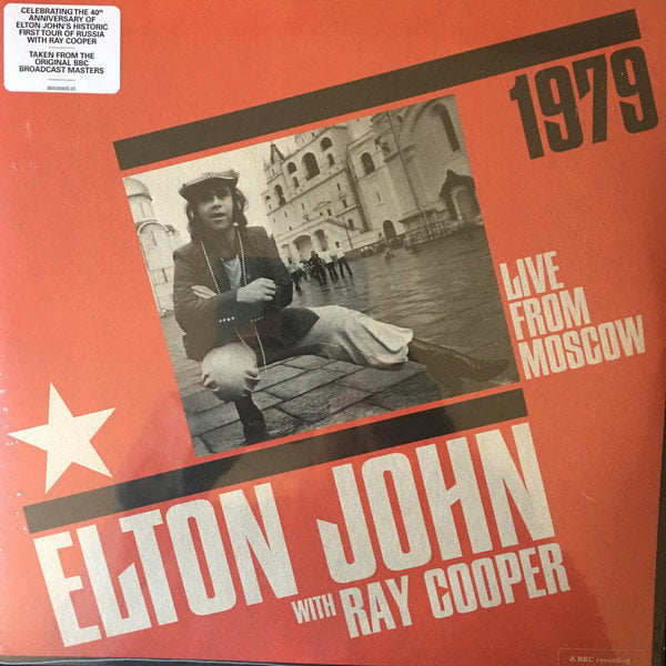 Disco de vinil Elton John - Live From Moscow-Black (2 LP)