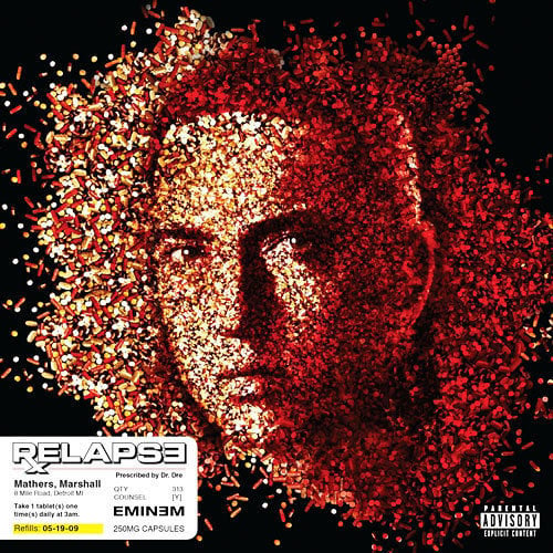 Vinylskiva Eminem - Relapse (2 LP)