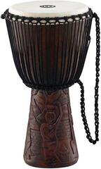 Djembe Meinl PROADJ2-L Professional African Natural/Carved Man 12" Djembe