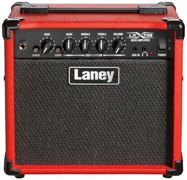 Malé basgitarové kombo Laney LX15B RD