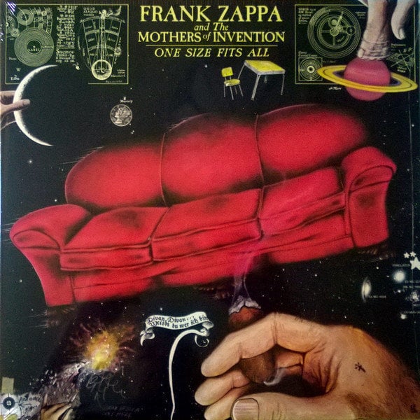 Disque vinyle Frank Zappa - One Size Fits All (LP)
