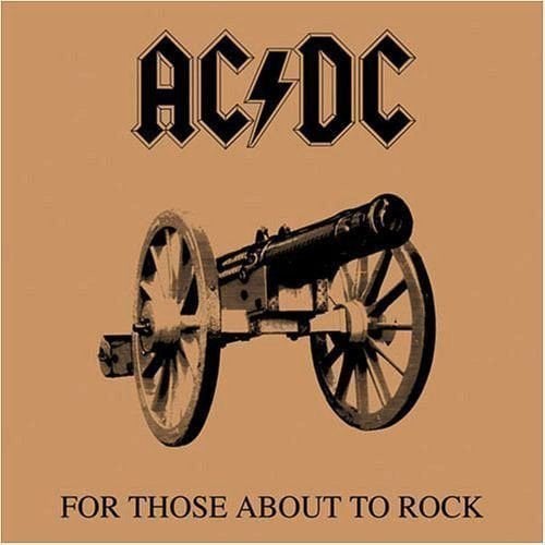 Disco de vinil AC/DC - For Those About To Rock We Salute You (Reissue) (LP)