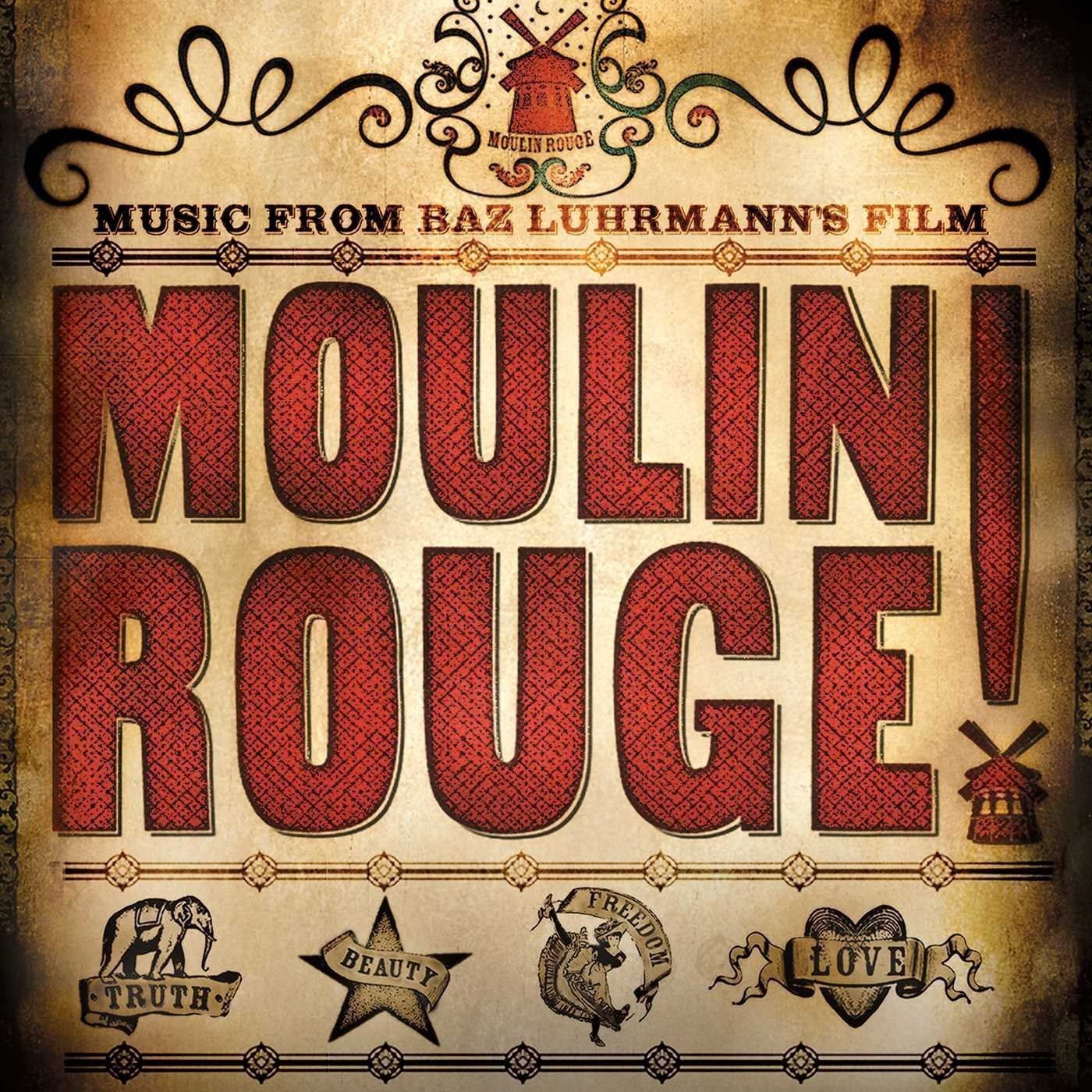 Vinylskiva Moulin Rouge - Music From Baz Luhrman's Film (2 LP)