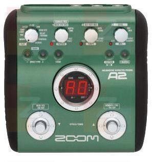 Multi-effekt til guitar Zoom A2 Acoustic effects pedal