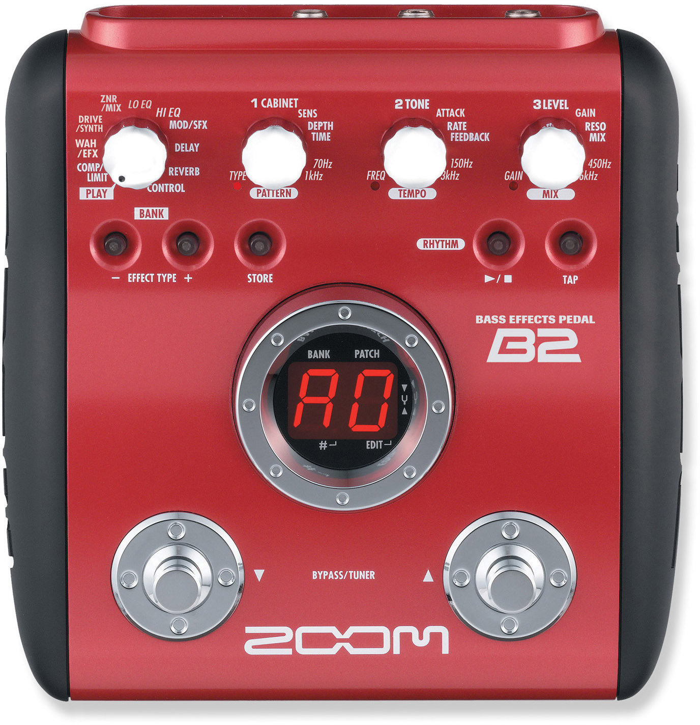 Basgitarr Multi-Effect Zoom B2 Bass Effects Pedal